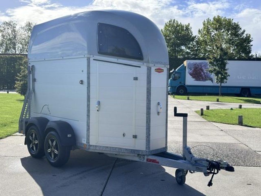 Bockmann 1,5 paardentrailer NIEUWSTAAT alu velgen MARGE, Gebruikt, Aluminium, 1½-paards trailer
