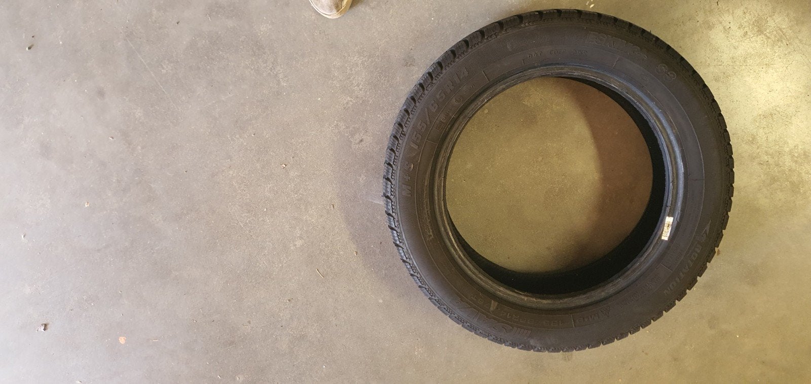 155/65/R14 M+S merk Sava, Auto-onderdelen, Banden en Velgen, Ophalen, 14 inch, Gebruikt, 155 mm