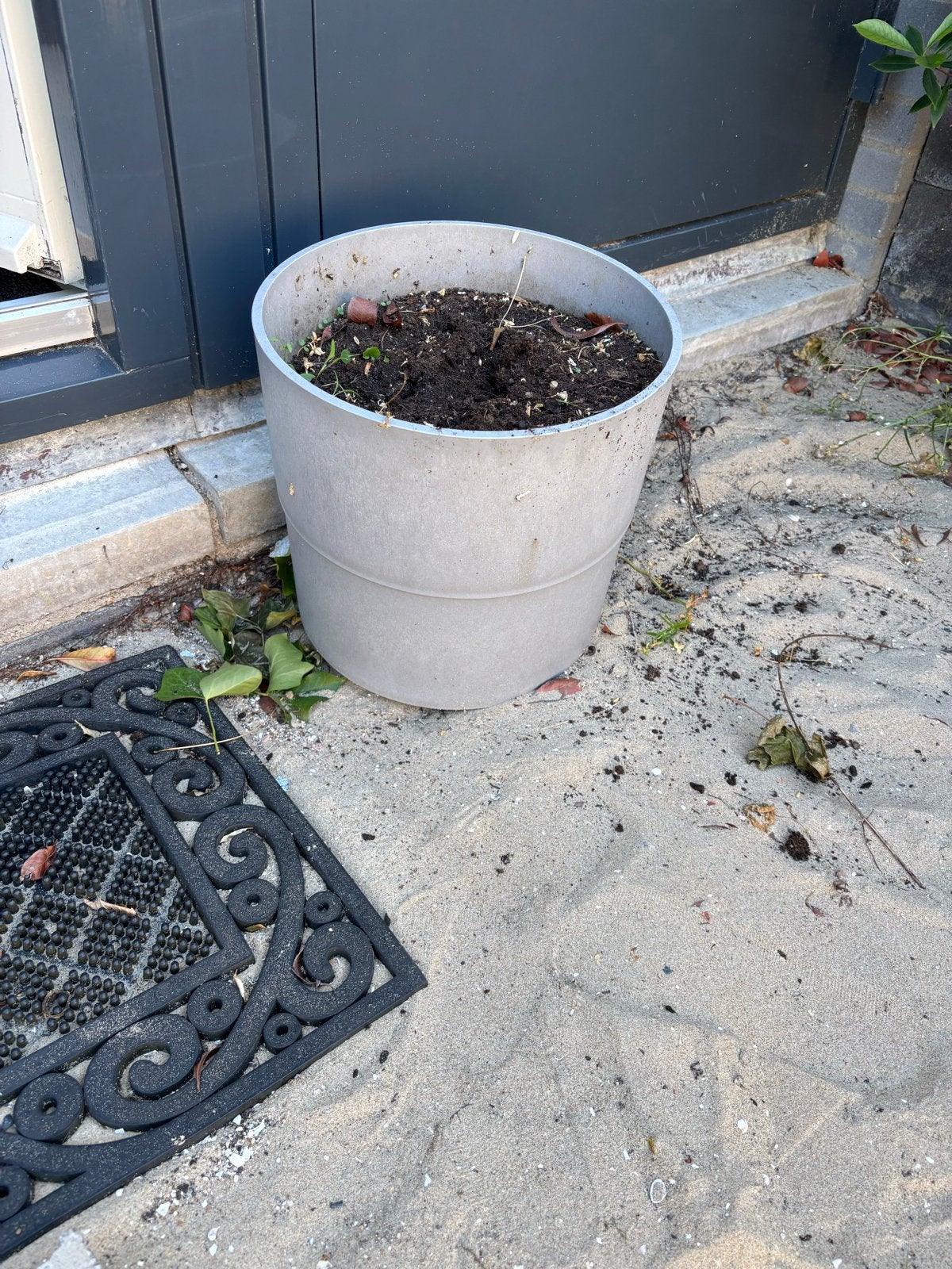 4 Ikea Nypon sierpotten 32 cm, gerecycled kunststof, Tuin en Terras, Kunststof, Gebruikt, Rond, Minder dan 40 cm