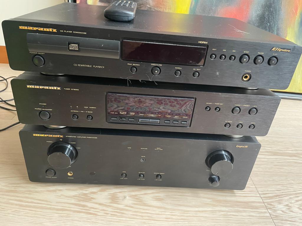 Stereo set Marantz KI Signature/OSE set PM6010/CD6000/ST6000, Gebruikt, Losse componenten, Tuner of Radio, Ophalen