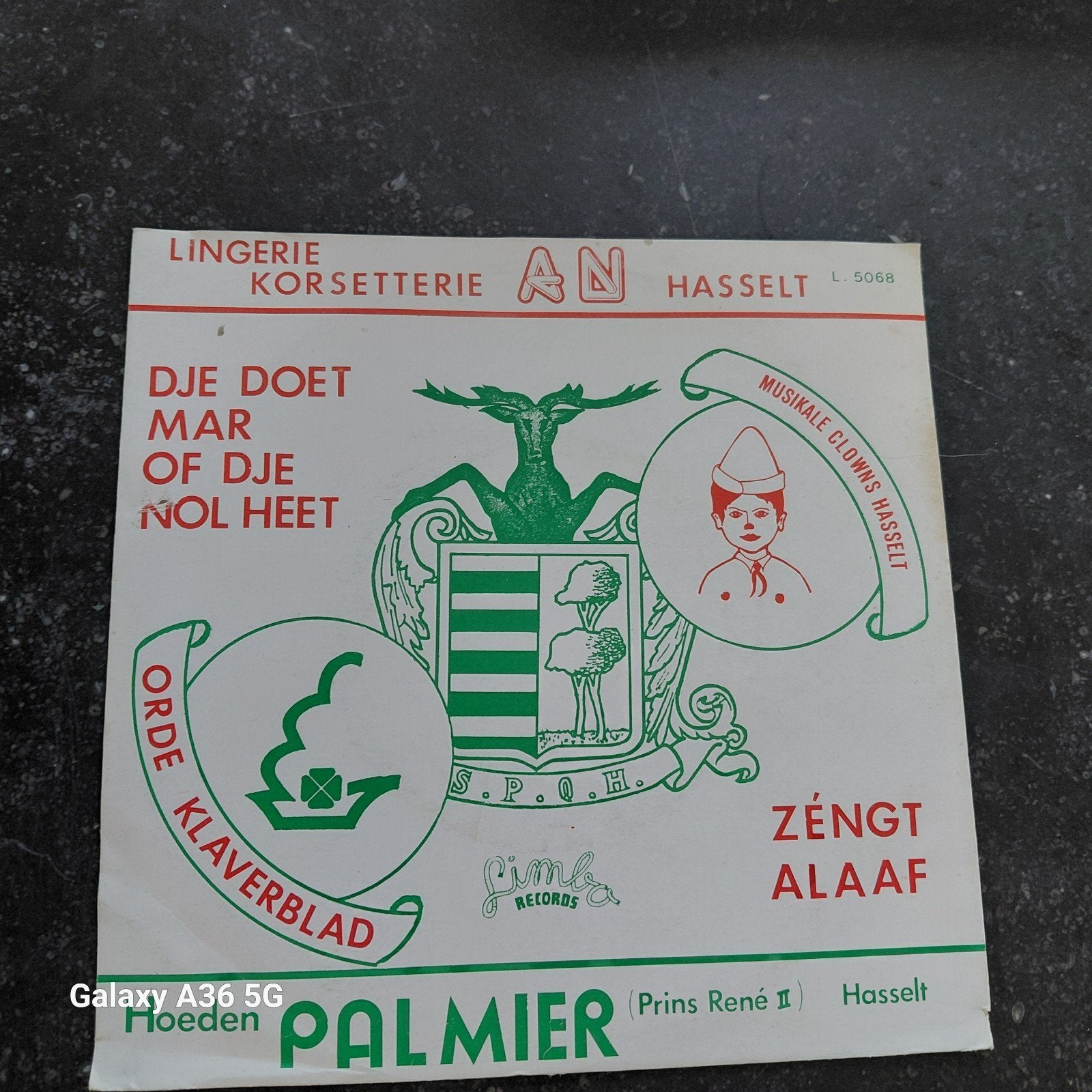 Palmier - Djè Doet Mar Of Djè Nol Heet / Zéngt Alaaf EP, Gebruikt, 7 inch, EP, Nederlandstalig