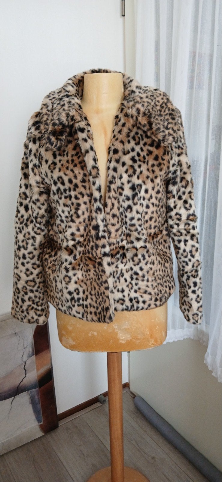 DAPHNEA PARIS  Mooi tijgerprint warm jasje mt M, Maat 38/40 (M), Overige kleuren, Nieuw, Ophalen of Verzenden