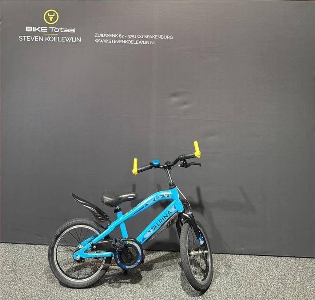 Alpina Trial J16 Rn Kinderfietsen active blue matt, Ophalen, Gebruikt, 16 inch