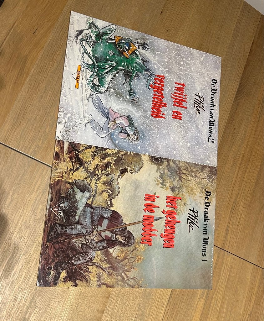 De Draak van Mons 1 en 2 (Coll. Blitz), Eén stripboek, Ophalen of Verzenden