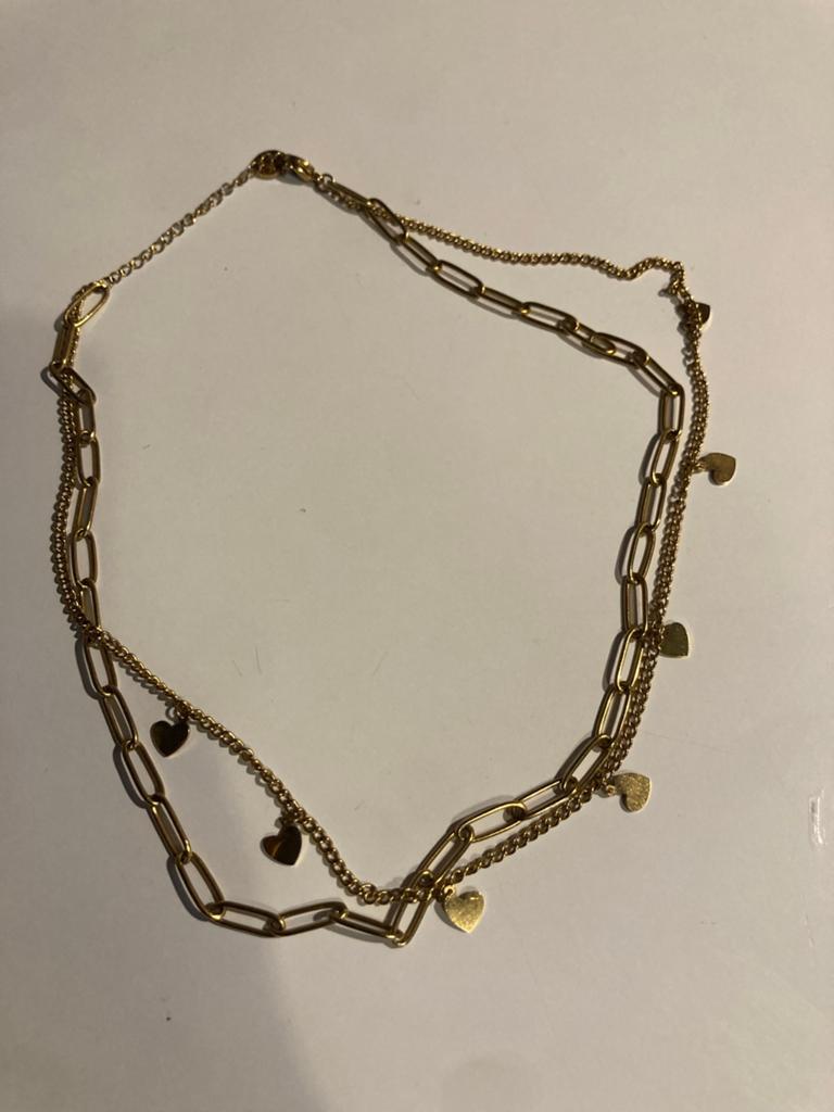 Ketting, Ophalen of Verzenden, Zo goed als nieuw, Overige materialen