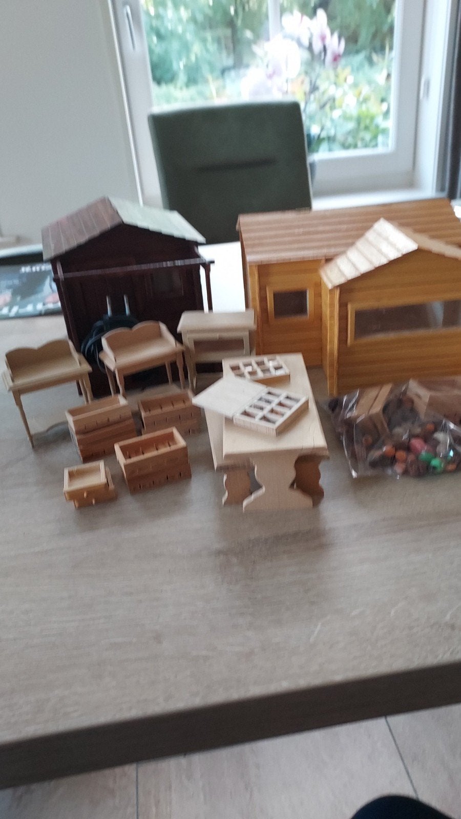 schuurtjes en toebehoren, Ophalen, Poppenhuis