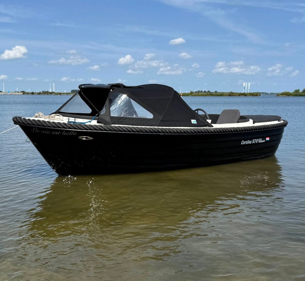 Corsiva 570 Classic New Age sloep, 15PK Mercury met trailer, Watersport en Boten, Tender, 15 pk, Rondzit, 2 m
