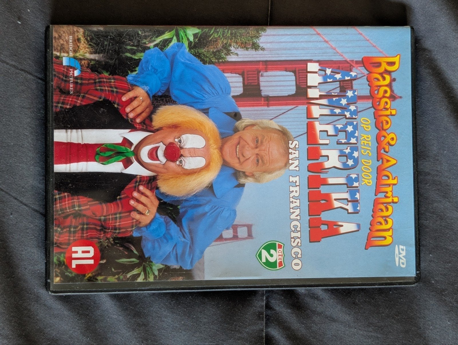 Bassie & Adriaan: Op Reis Door Amerika - San Francisco DVD, Alle leeftijden, Verzenden, Gebruikt, Avontuur