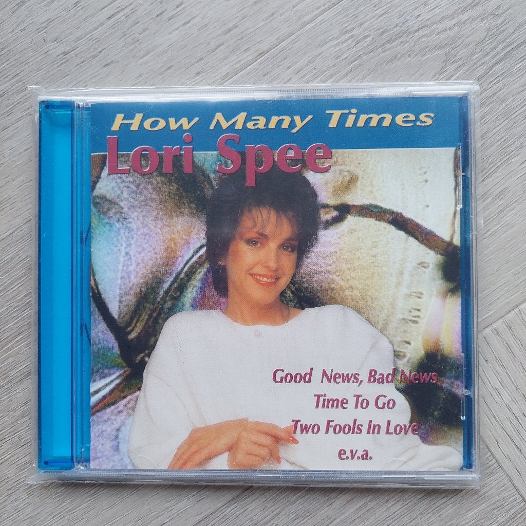 CD / Lori Spee / How Many Times , Nieuwstaat, Inclusief doosje, Ophalen of Verzenden, Zo goed als nieuw, Elektronisch