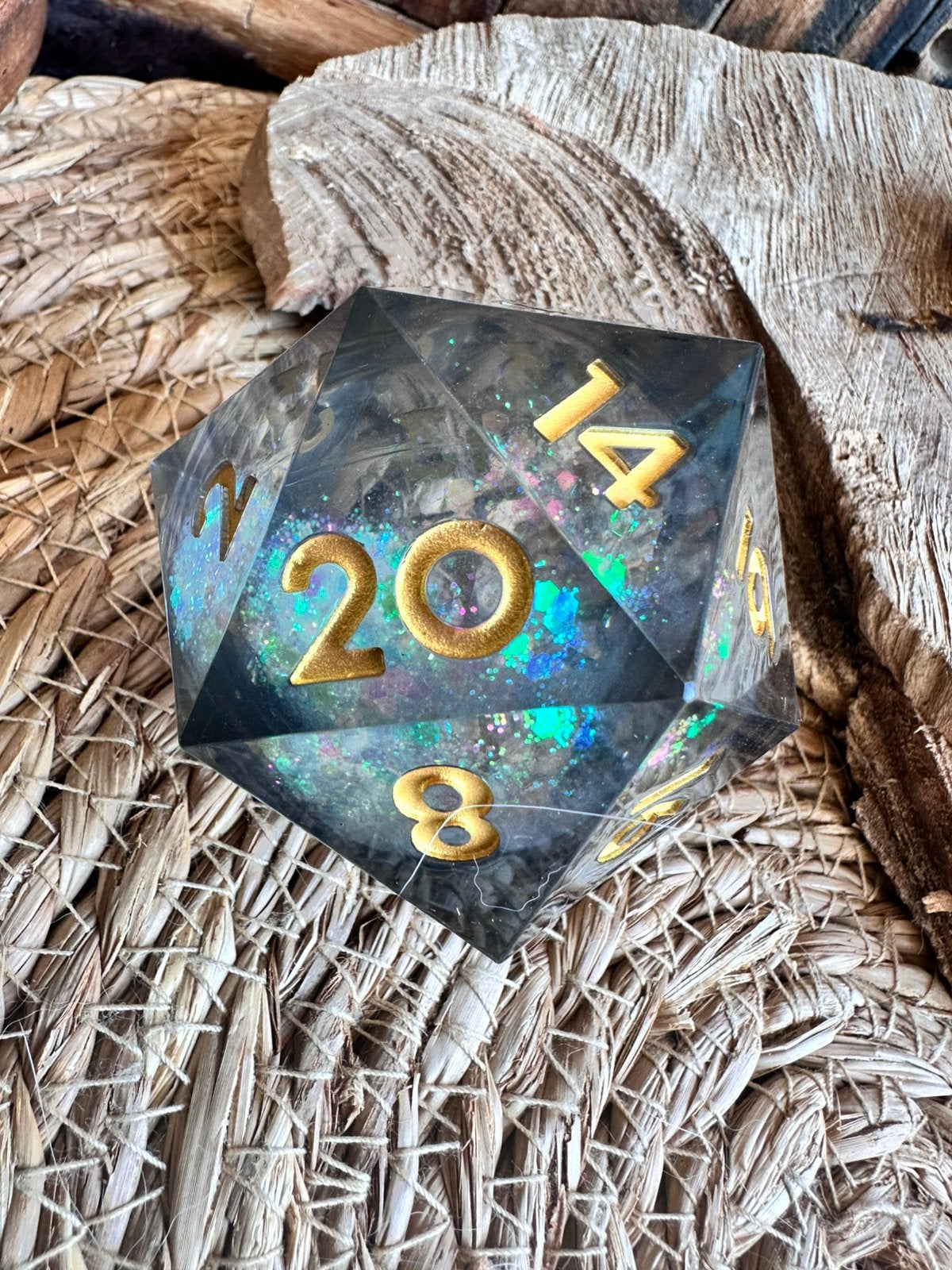 Giant Liquid core / DND Dice / XL dobbelsteen / aracde / rpg, Hobby en Vrije tijd, Ophalen of Verzenden, Nieuw
