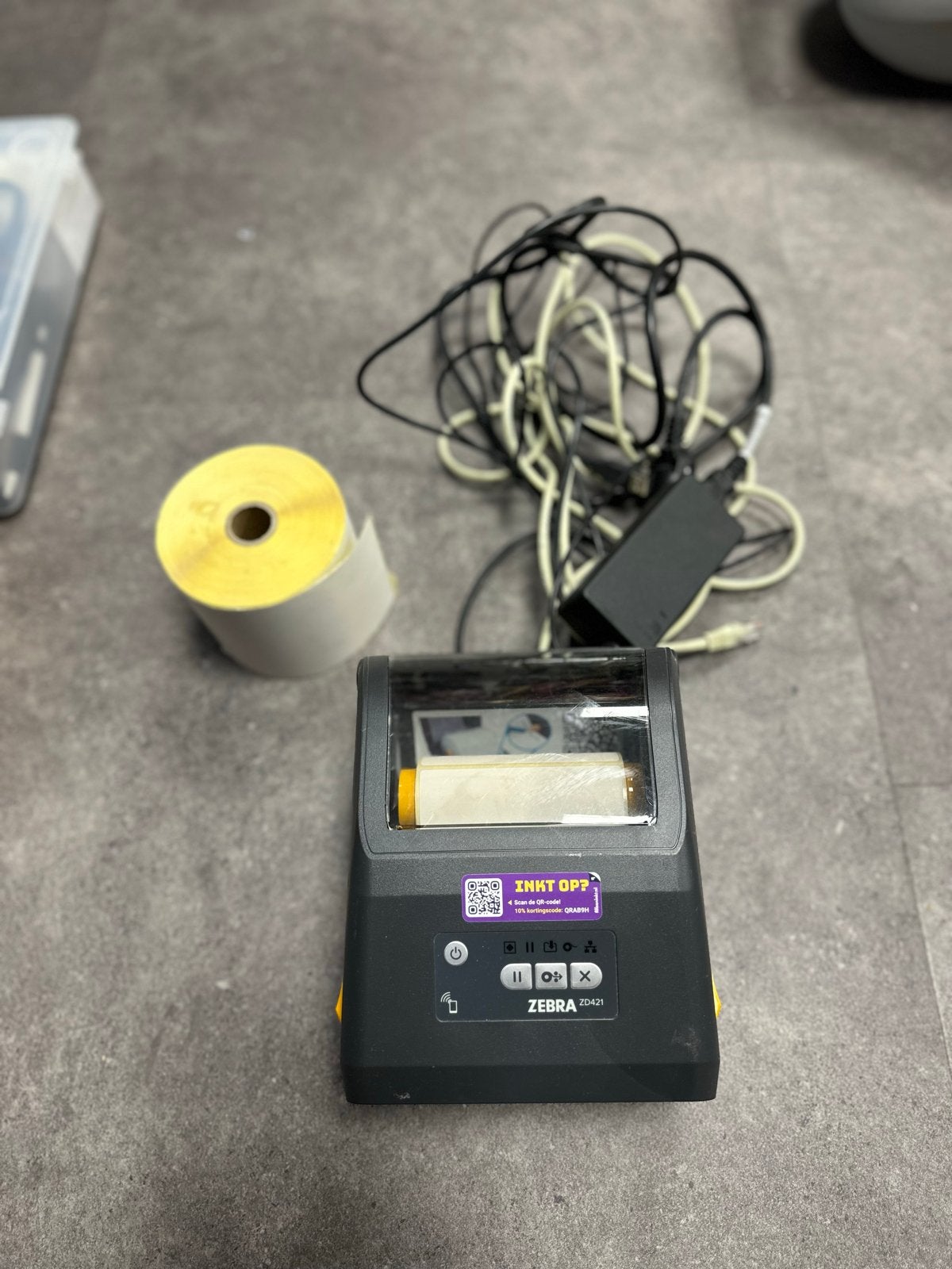 Zebra ZD421 Labelprinter, Zwart-en-wit printen, Printer, Ophalen of Verzenden, Zo goed als nieuw