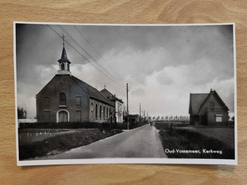 ansicht Oud Vossemeer Kerkweg, Ophalen of Verzenden, Voor 1920, Zeeland