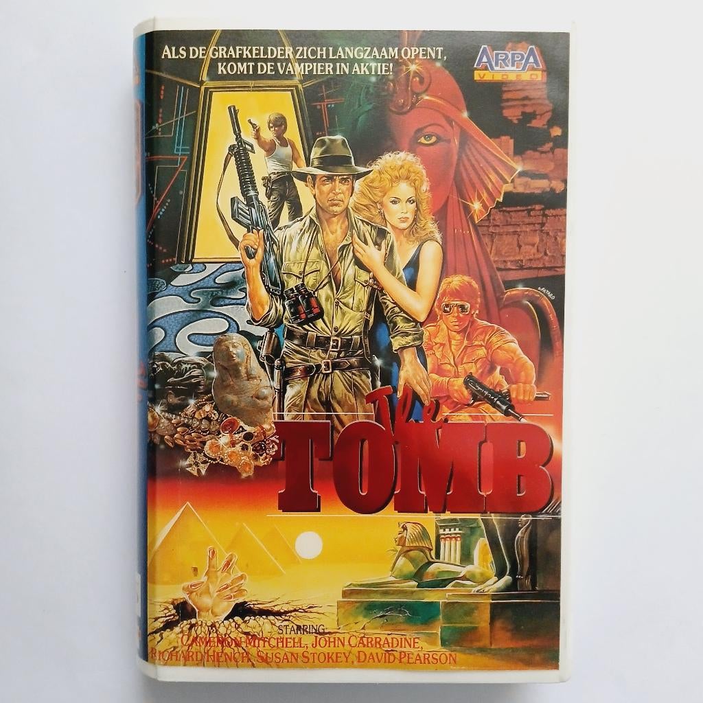 The Tomb - NL ex rental vhs - Arpa - Fred Olen Ray, Alle leeftijden, Verzenden, Gebruikt, Horror