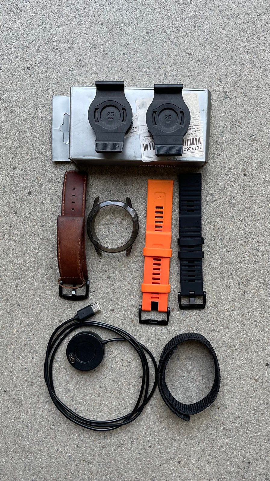 Garmin Fenix 6X Sapphire mét GRATIS Kyto hartslagmeter, Windows, Zwart, Ophalen of Verzenden, Zo goed als nieuw