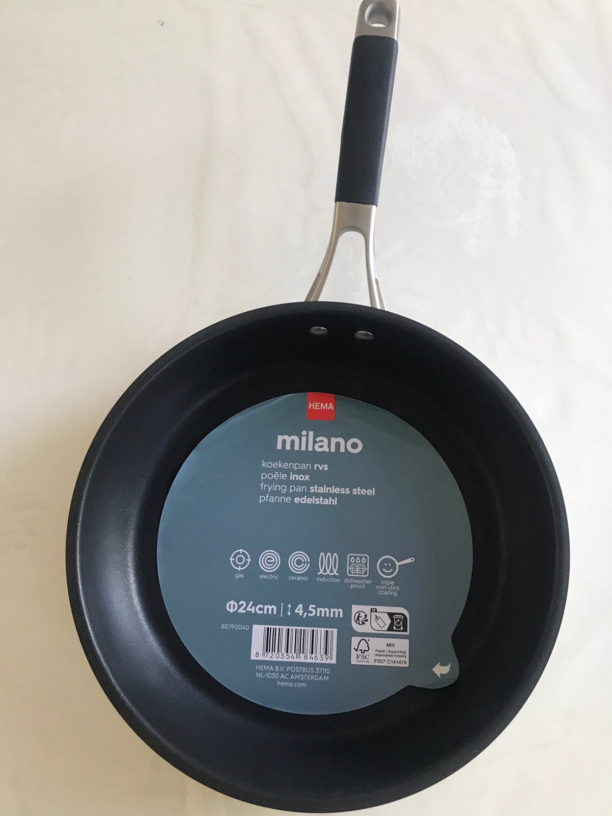 Hema koekepan van Milano, Ophalen of Verzenden, Nieuw