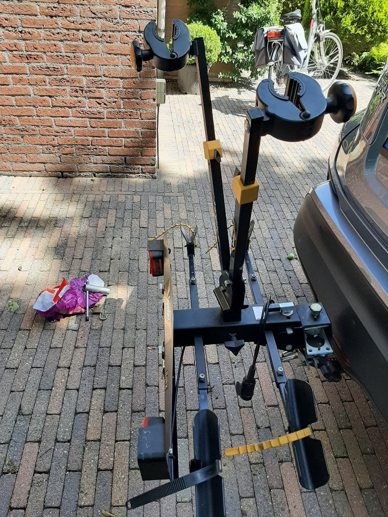 fietsendrager, Auto diversen, Fietsendragers, Ophalen, Gebruikt, 2 fietsen, Trekhaakdrager