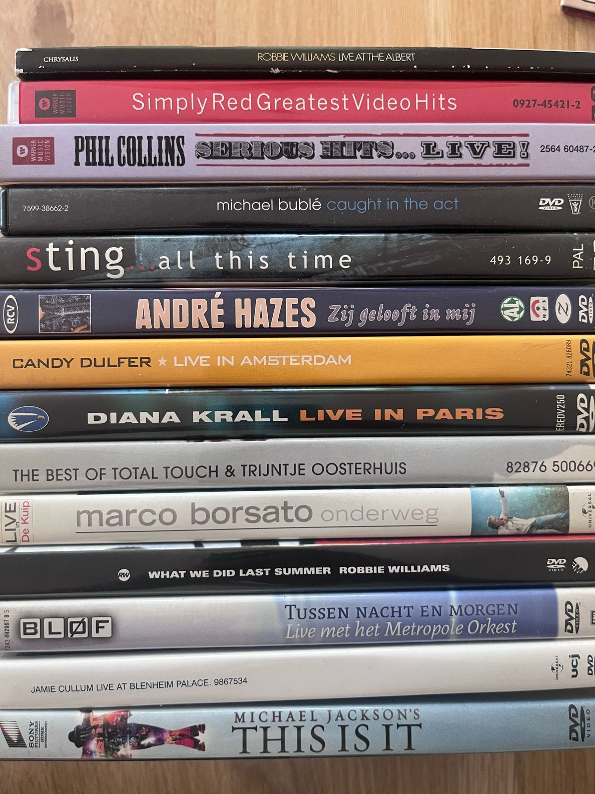 Diverse Muziek DVD's: Concerten, Documentaires & Meer, Alle leeftijden, Nederlands, Ophalen of Verzenden, Concert