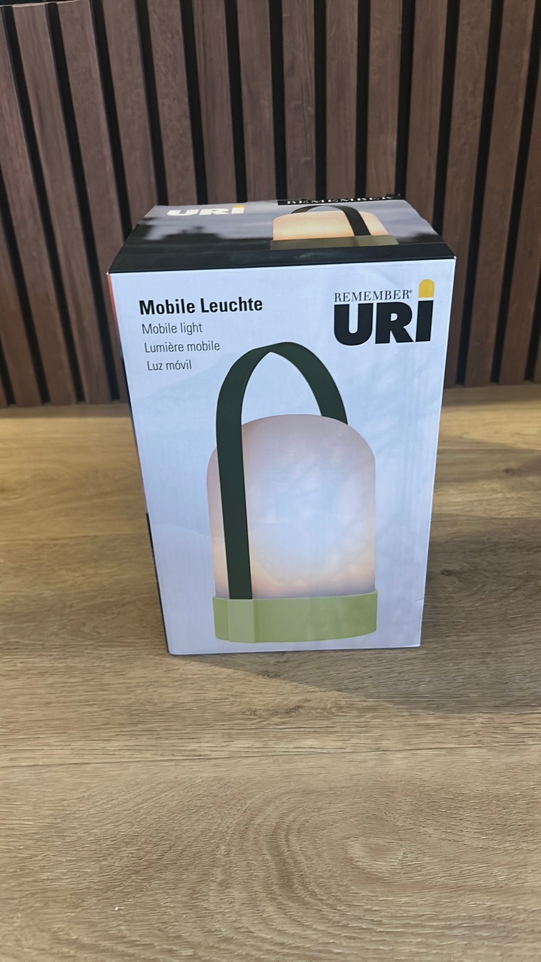 Nieuwe Remember URI tafel led lamp, Ophalen of Verzenden, Nieuw