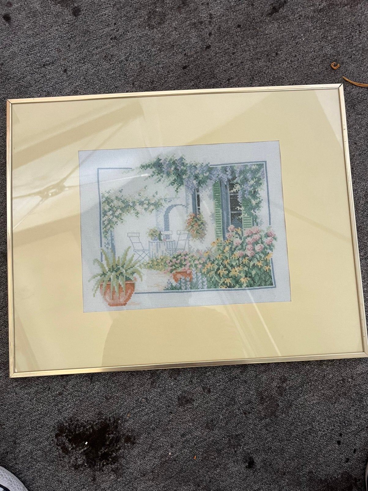 Lanarte romantisch tuintafereel, Ophalen