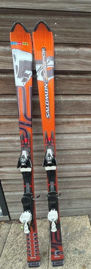 Salomon Crossmax Engine ski’s – 160 cm – nette staat, Ophalen, 160 tot 180 cm, Gebruikt, Salomon