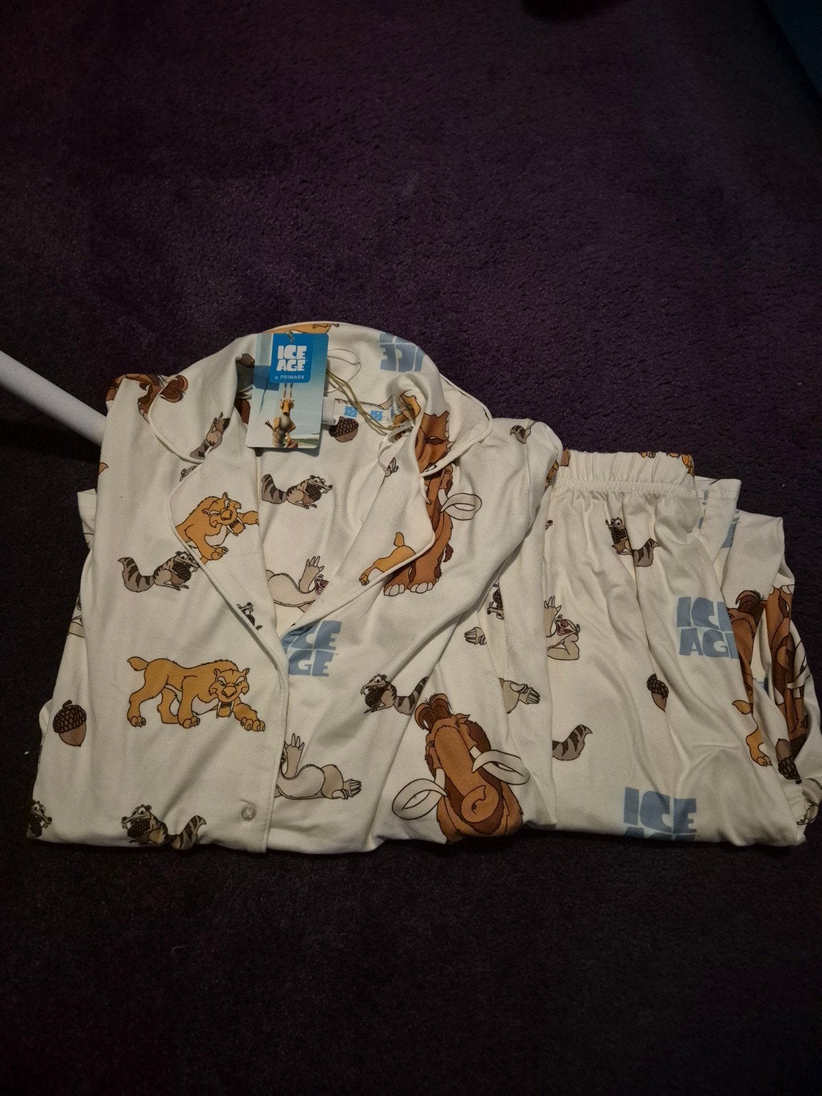 Disney ice age pyjama, Primark, Ophalen of Verzenden, Nieuw, Maat 36 (S)