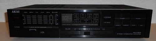 Akai Audiocombinatie AM-A305 + Akai tuner kleur zwart.., Ophalen of Verzenden, Zo goed als nieuw, Equalizer