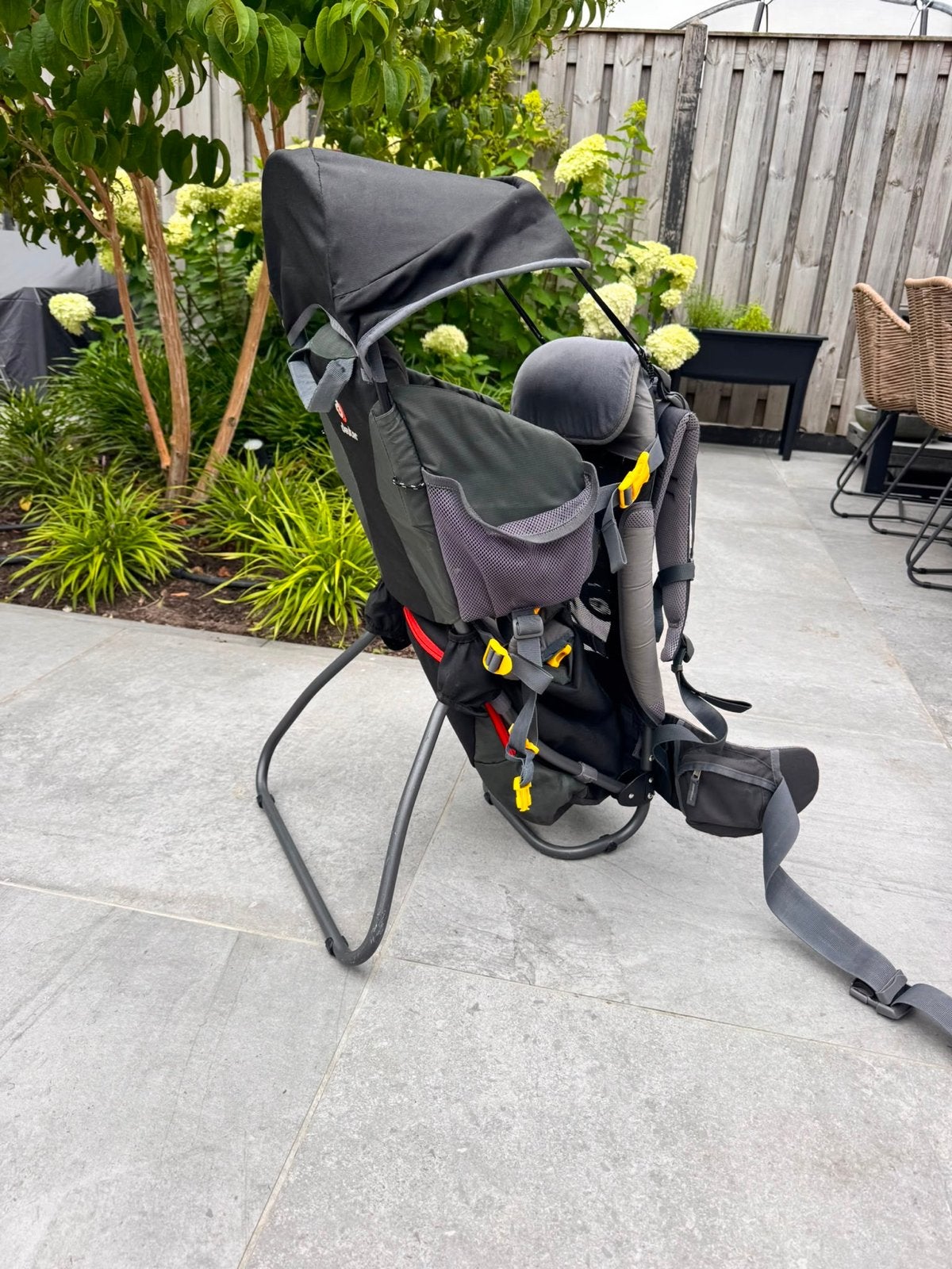 Deuter Kid Comfort Plus draagzak - perfect voor wandelingen, Overige merken, Gebruikt, Ophalen of Verzenden, Rug