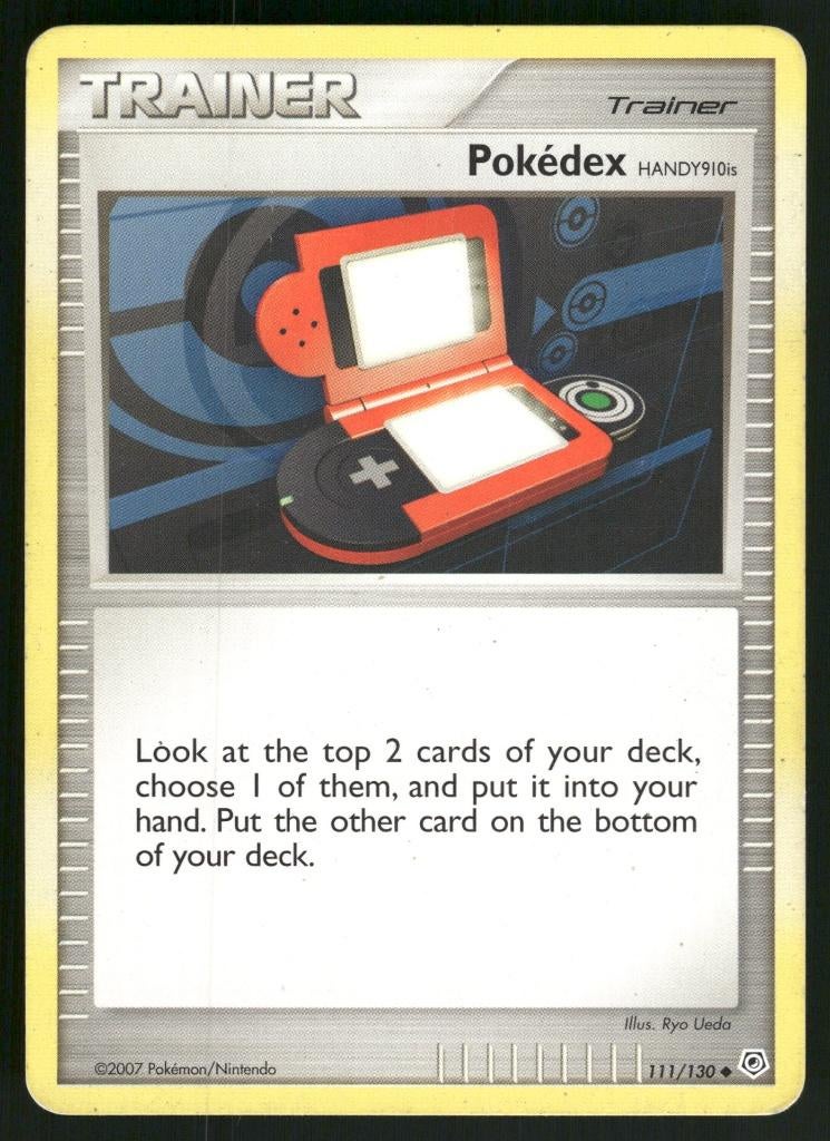 Pokédex HANDY910is 111/130 - Diamond &amp; Pearl (Good), Verzenden, Gebruikt