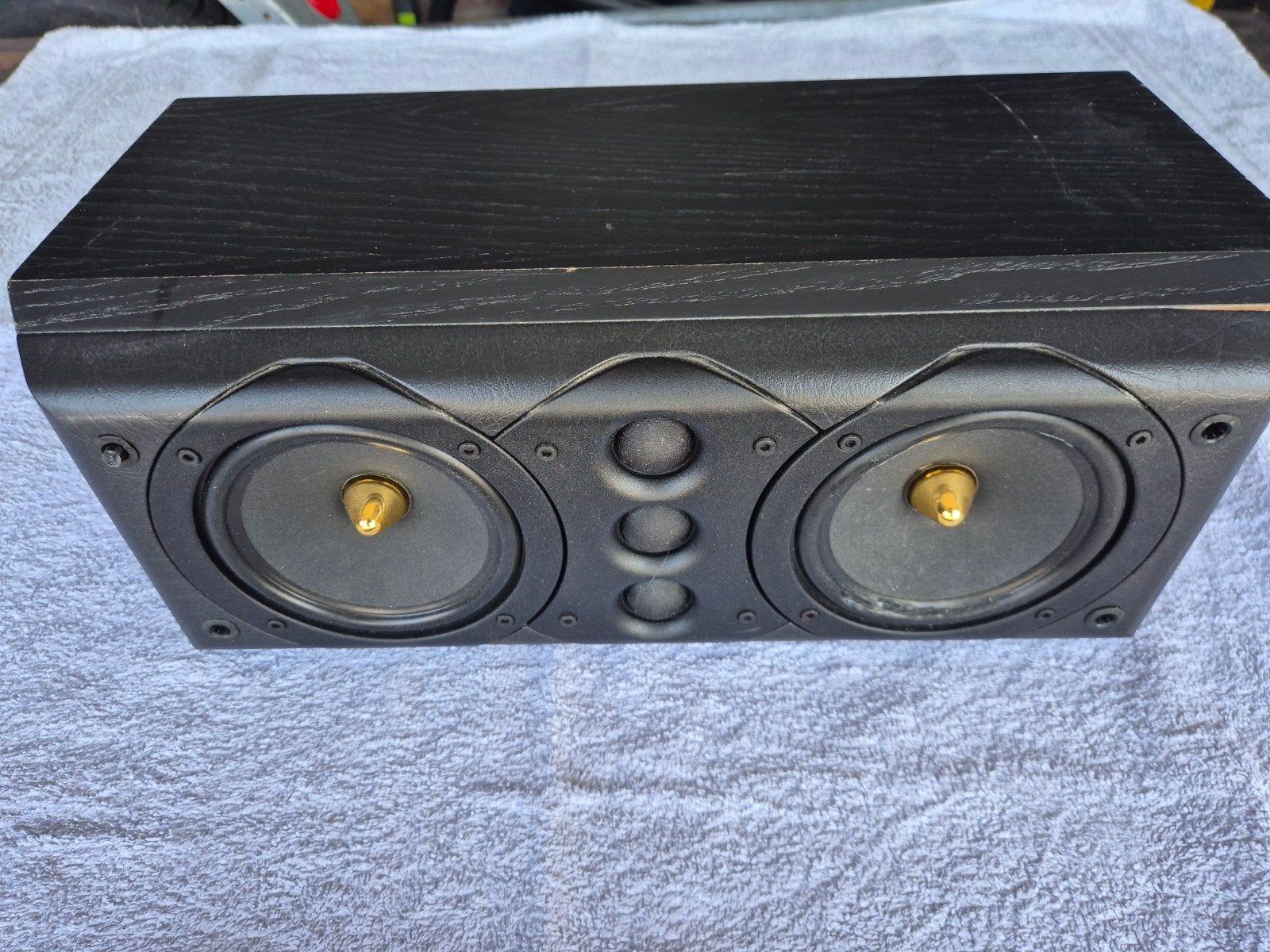 mission center en surround speakers, Ophalen, 60 tot 120 watt, Center speaker, Overige merken