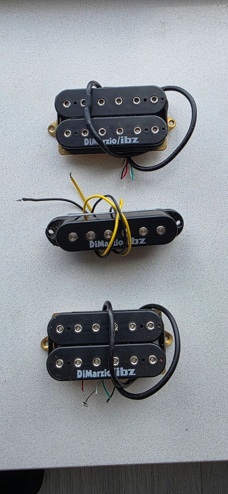 DiMarzio/ibz gitaar pickups - Humbuckers en Single Coil, Ophalen of Verzenden, Gebruikt