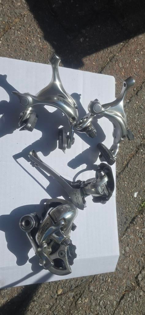 Shimano Ultegra 10s groep (6600), Remmen, Gebruikt, Ophalen of Verzenden, Aluminium