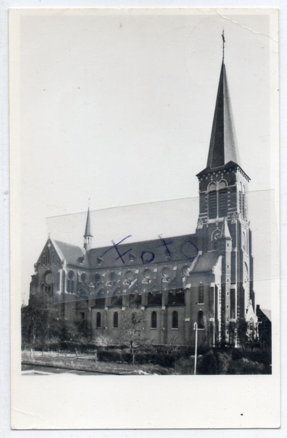 FOTOKAART Etten Leur RK Kerk St. Lambertus 1968, Ophalen, 1960 tot 1980, Gelopen, Noord-Brabant