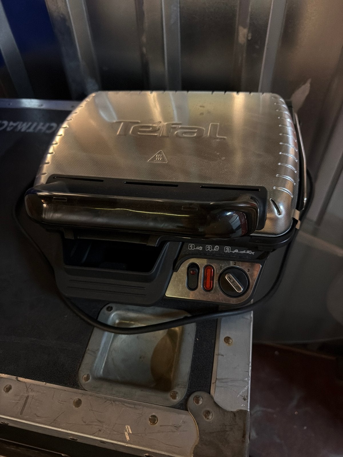 Tefal OptiGrill Elite Contactgrill - Perfecte Grillresultate, Witgoed en Apparatuur, Grillplaten, Zo goed als nieuw, Tafelgrill