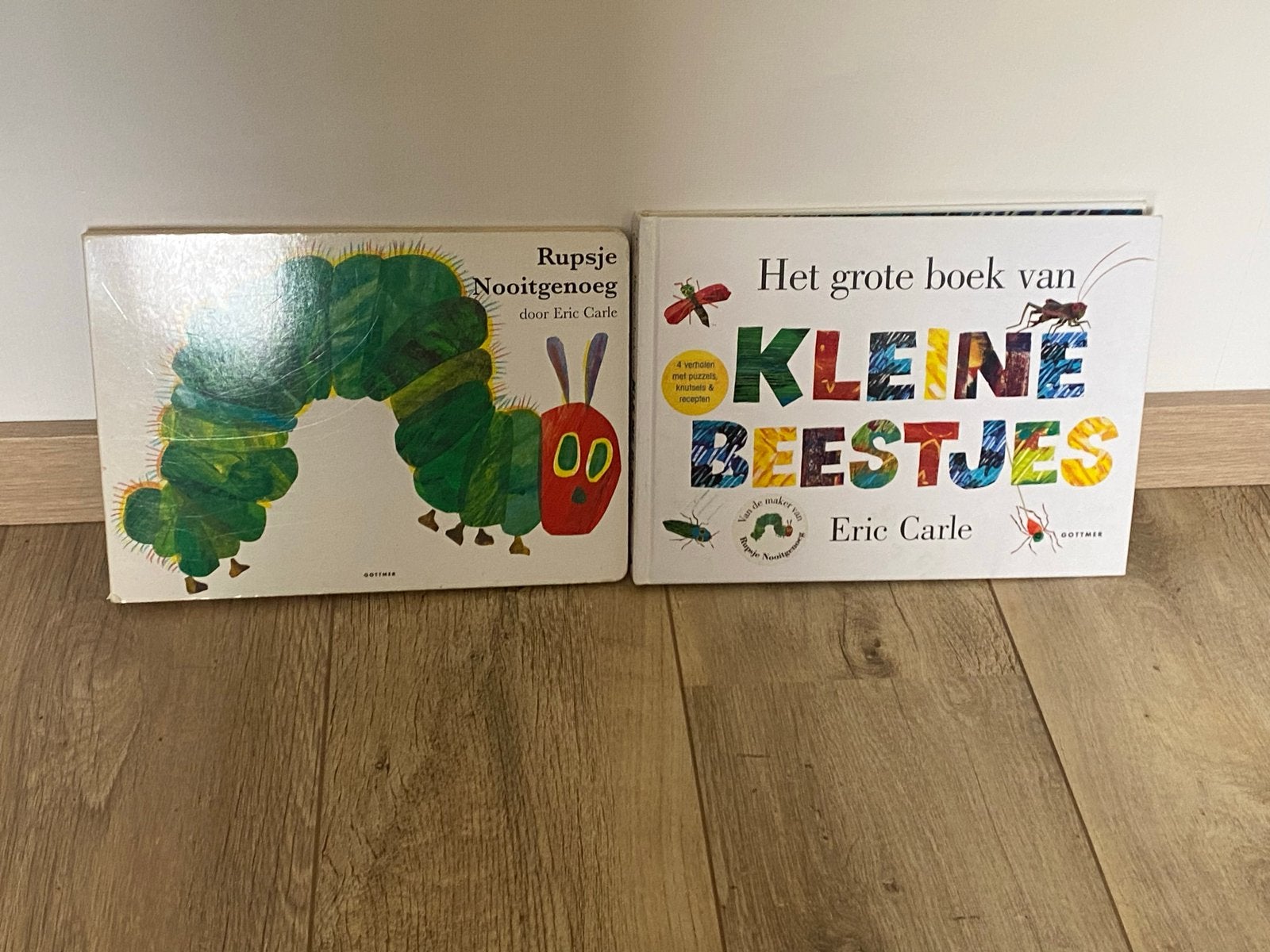 Boek Rupsje Nooitgenoeg & Het Grote Boek van kleine beestjes, Fictie algemeen, Jongen of Meisje, Ophalen of Verzenden, Voorleesboek