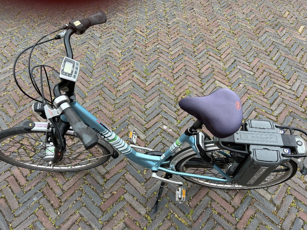 Giant twin elektrische fiets, Ophalen, Versnellingen, Giant, Trommelrem