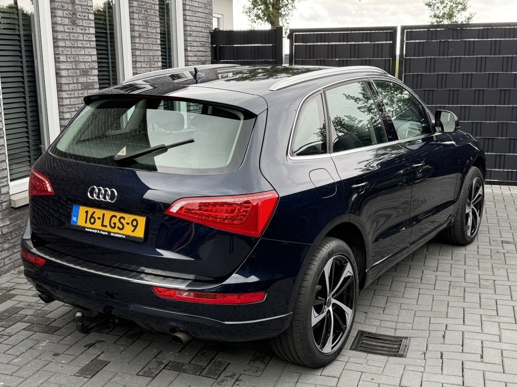 Audi Q5 2.0TFSI Quattro Pro Line| AUTOMAAT| LEER| 20"| CLIMA, Auto's, Automaat, Gebruikt, 4 cilinders, Blauw