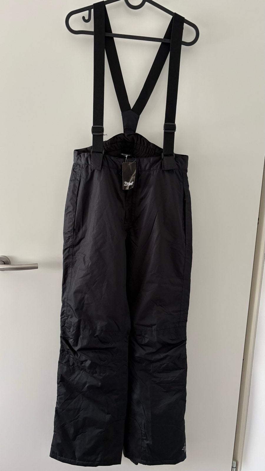 Nieuwe Crivit skibroek met bretels - Maat 158/164, Ophalen of Verzenden, Nieuw, Maat 46 (S) of kleiner, Broek