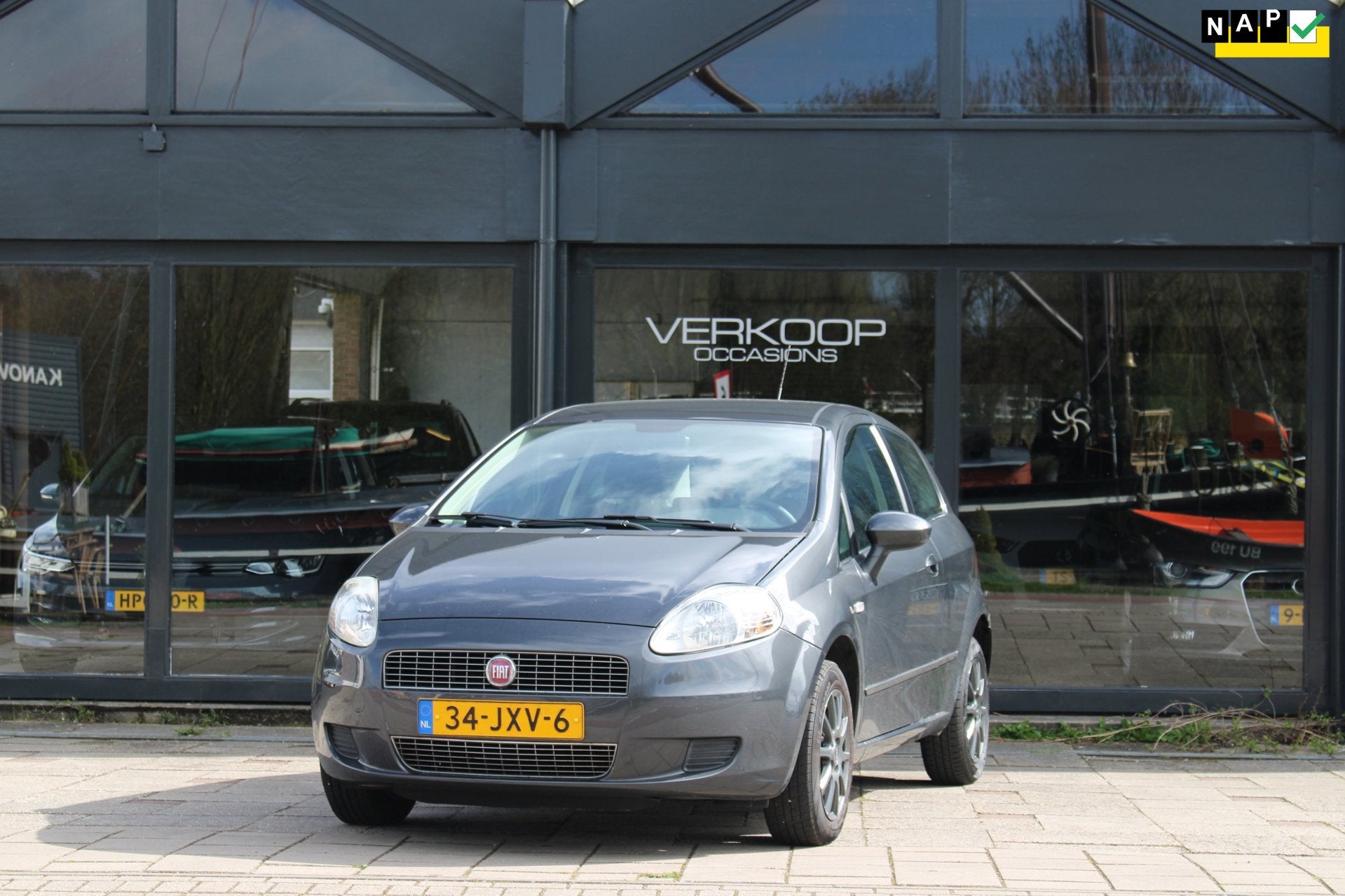 Fiat Grande Punto 1.4 Active Automaat, Auto's, 4 cilinders, 400 kg, Grande Punto, Bedrijf