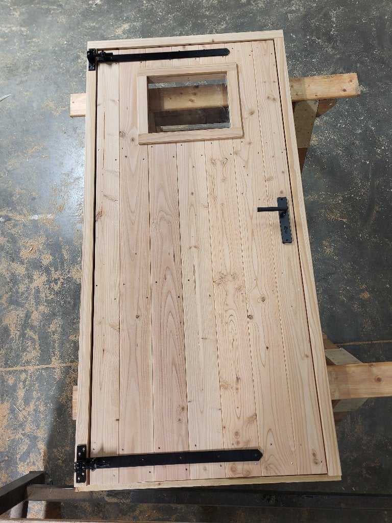 Douglas deurraam | Tuinhuis deur | Poort, Ophalen of Verzenden, Nieuw, 250 cm of meer, Planken