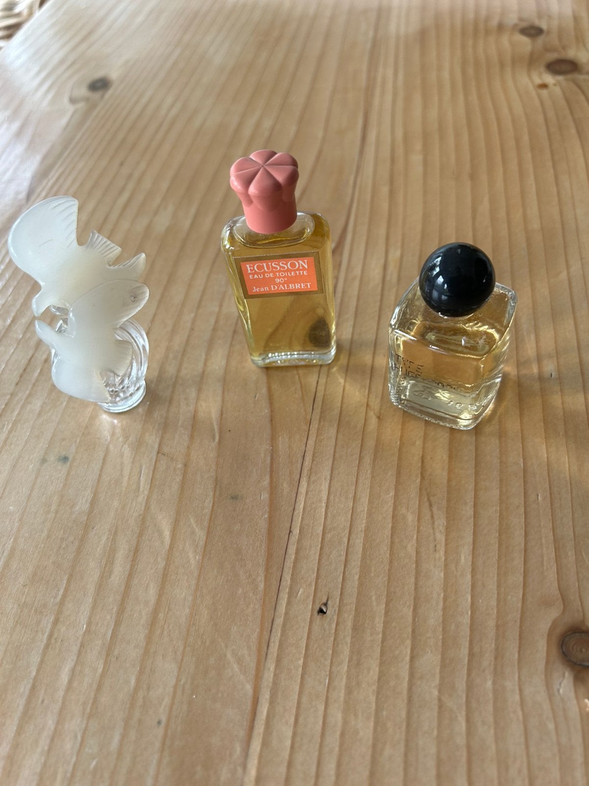 3 PARFUM FLESJES, Ophalen of Verzenden, Zo goed als nieuw