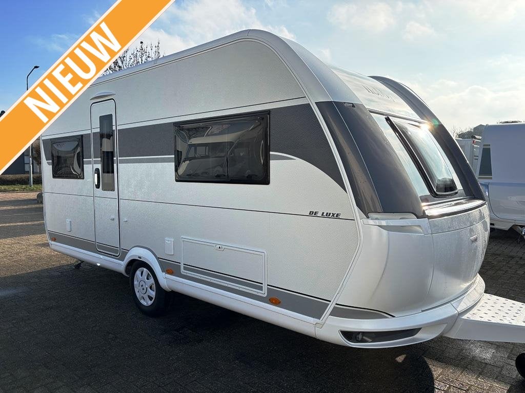Hobby De Luxe 460 UFE met fransbed, Rondzit, Hobby, Serviceluik, Overige typen