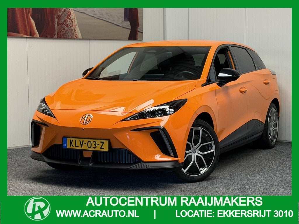 MG MG4 ELECTRIC LUXURY LONG RANGE 204 PK 64 KWH FABRIEKGARAN, Auto's, MG, Bedrijf, Te koop, MG4, 360° camera, ABS, Achteruitrijcamera