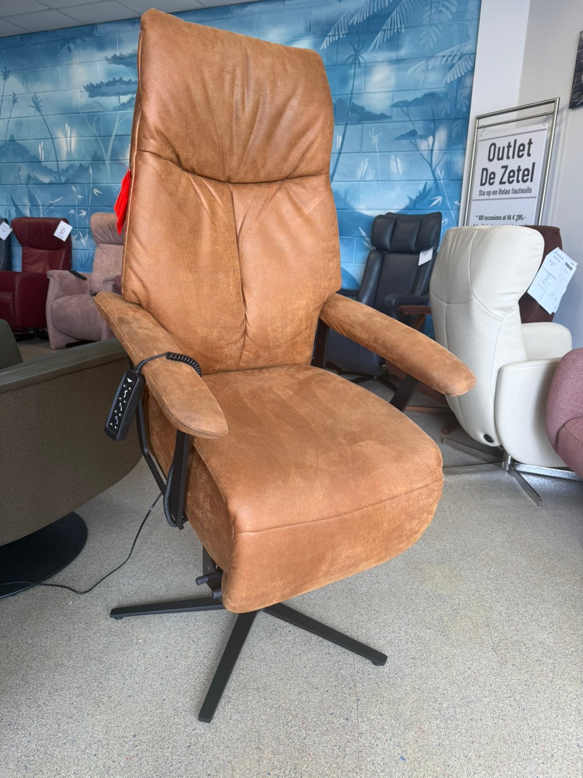 Meubelzorg Bardot sta op stoel relax fauteuil gratis bezorgd, Ophalen of Verzenden, Zo goed als nieuw, Ruim 100 A merken in alle kleuren en maten direct leverbaar