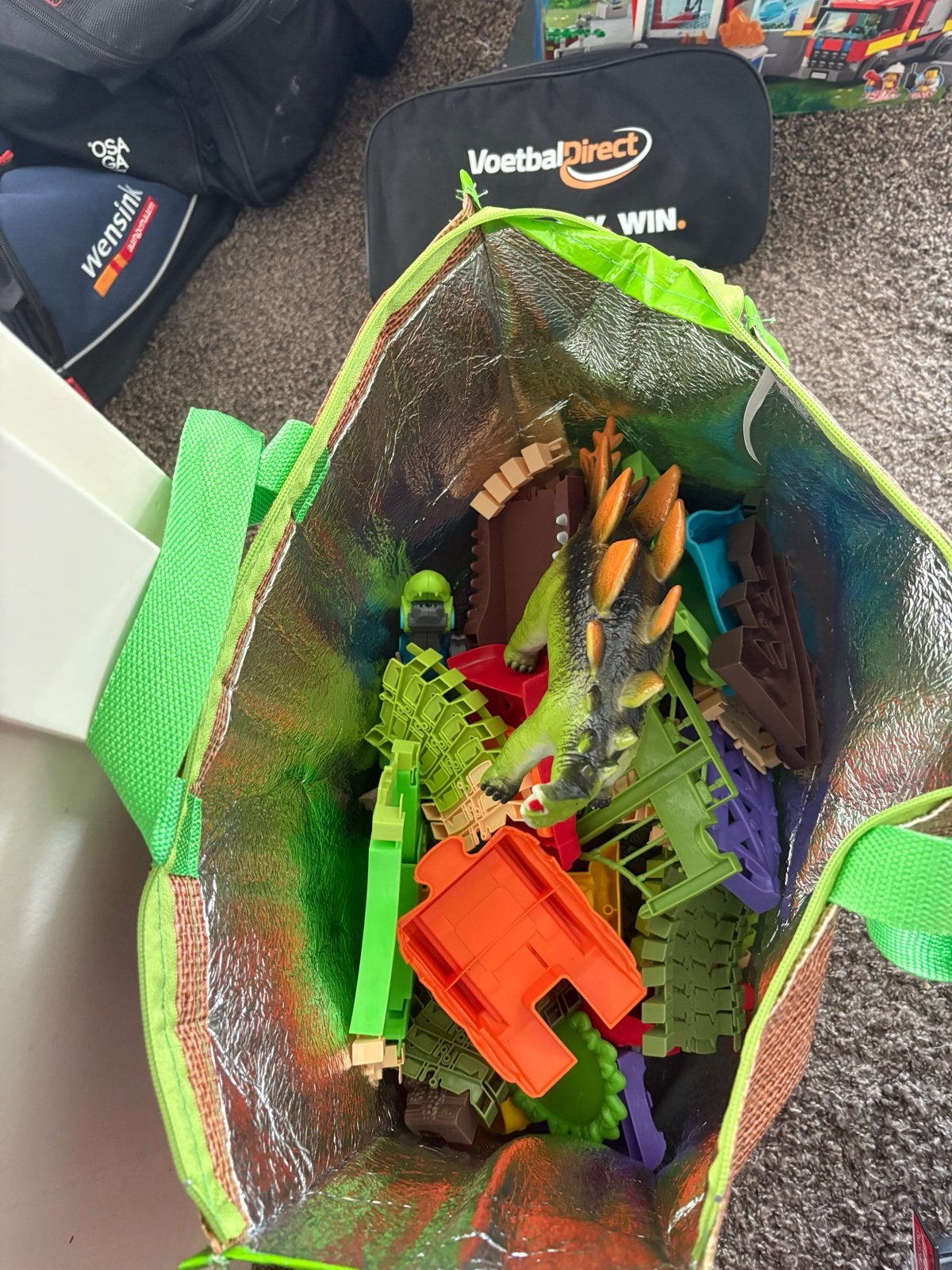 Dino Trein Rails Set - Speelgoed voor Kinderen, Ophalen, Gebruikt