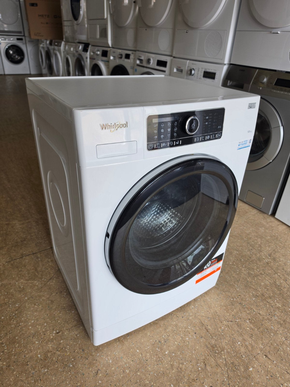 Whirlpool wasmachine | 10 kilo | A+++ | ZGAN! | Garantie ✅️, Jirnsum, 1200 tot 1600 toeren, 10 kg of meer, Ophalen of Verzenden