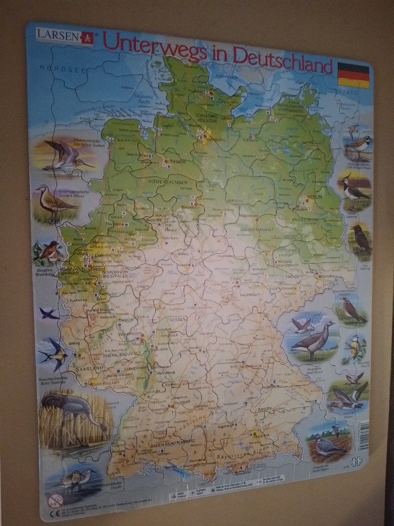 mooie nieuwe Duitsland puzzel, 2000 tot heden, Nieuw, Ophalen of Verzenden, Landkaart