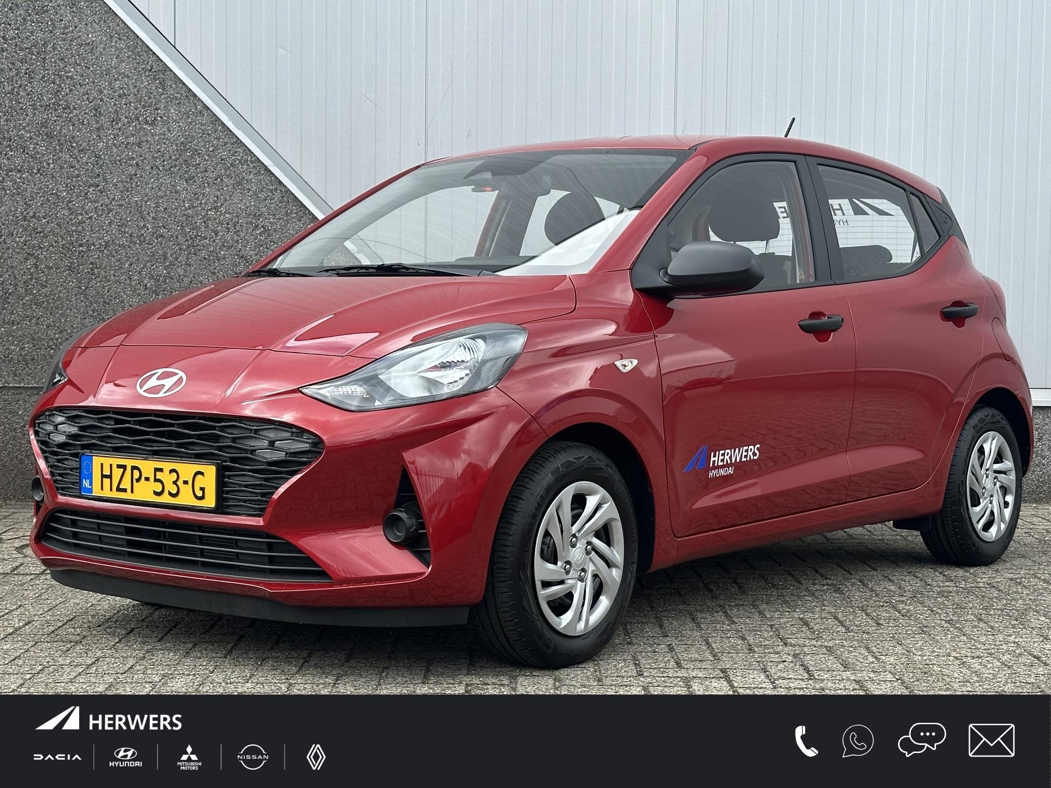 Hyundai i10 1.0 Comfort / Navigatie / Achteruitrijcamera / C, Stof, 63 pk, Euro 6, 899 kg