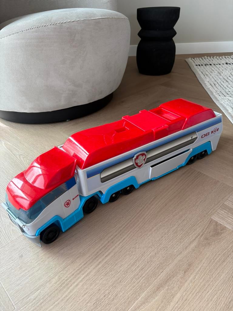 Paw Patroller voertuig, Ophalen, Gebruikt
