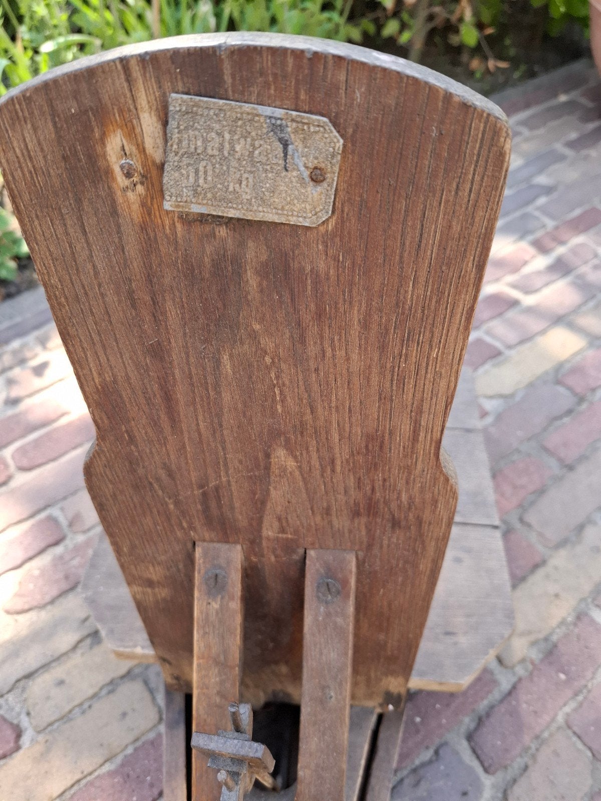 vintage Tuinbouw weegschaal, Ophalen