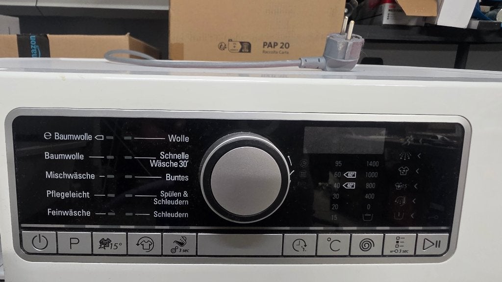 Wasmachine, Gebruikt, Ophalen of Verzenden, 90 tot 95 cm, 1200 tot 1600 toeren